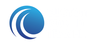 Custom World Travel Logo